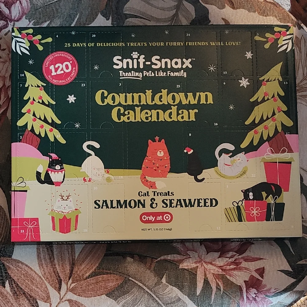 Snif-Snax Cat Treat Countdown Calendar
